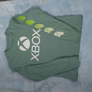 XBOX  LOGO LONG SLEEVE  T-SHIRT.